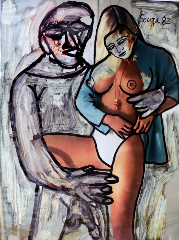 Francis Newton Souza, Untitled, 1982