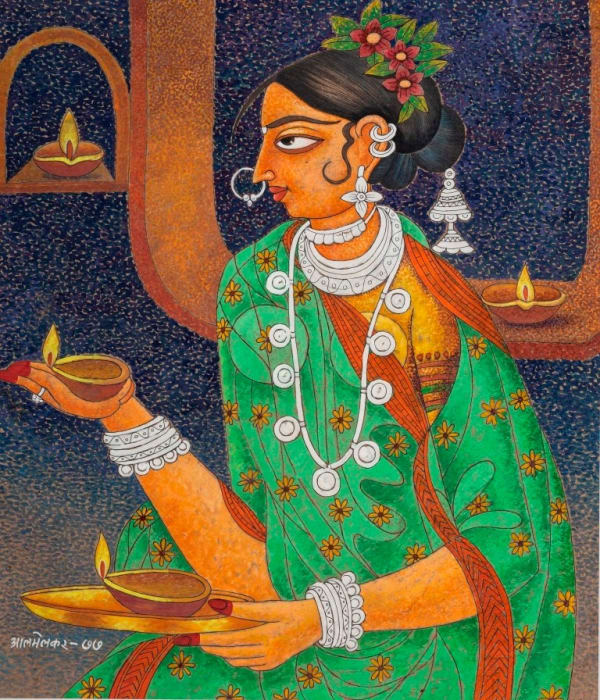 A. A. Almelkar, Untitled, 1977