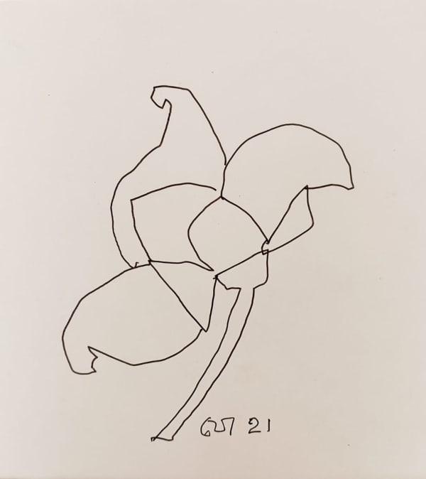 Jogen Chowdhury, Untitled, 2021