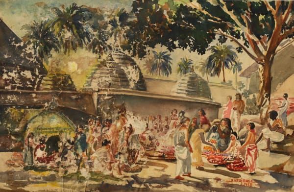 Saroj Bose, Untitled, 1958