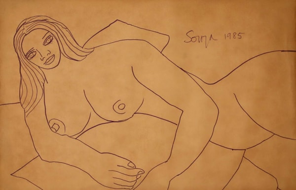 Francis Newton Souza, Untitled, 1985