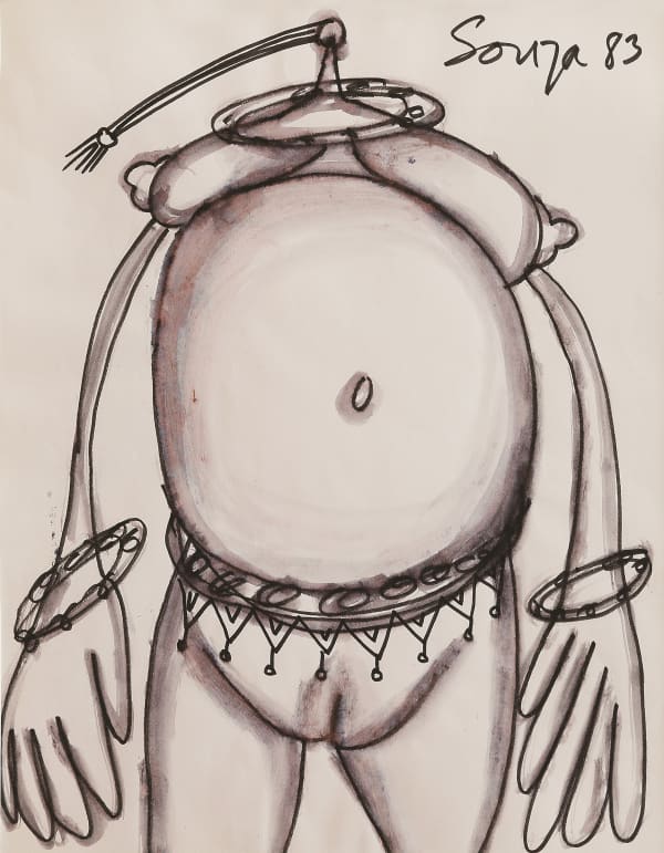 Francis Newton Souza, Untitled , 1983