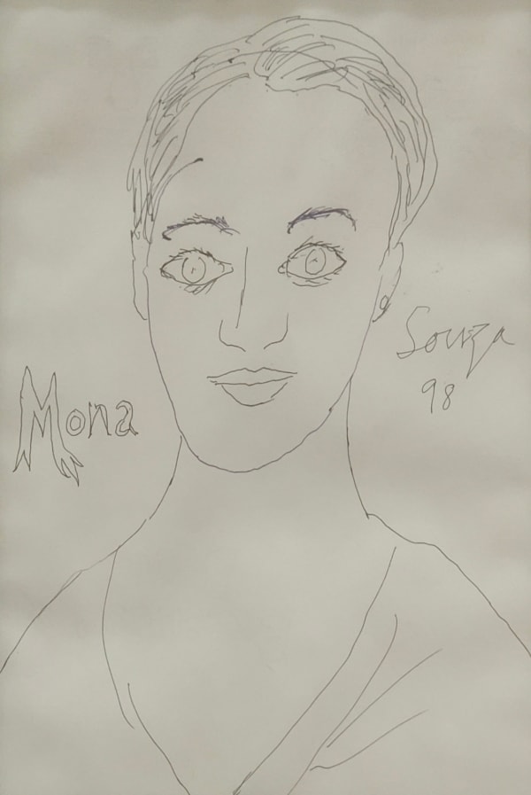 Francis Newton Souza, Mona, 1998