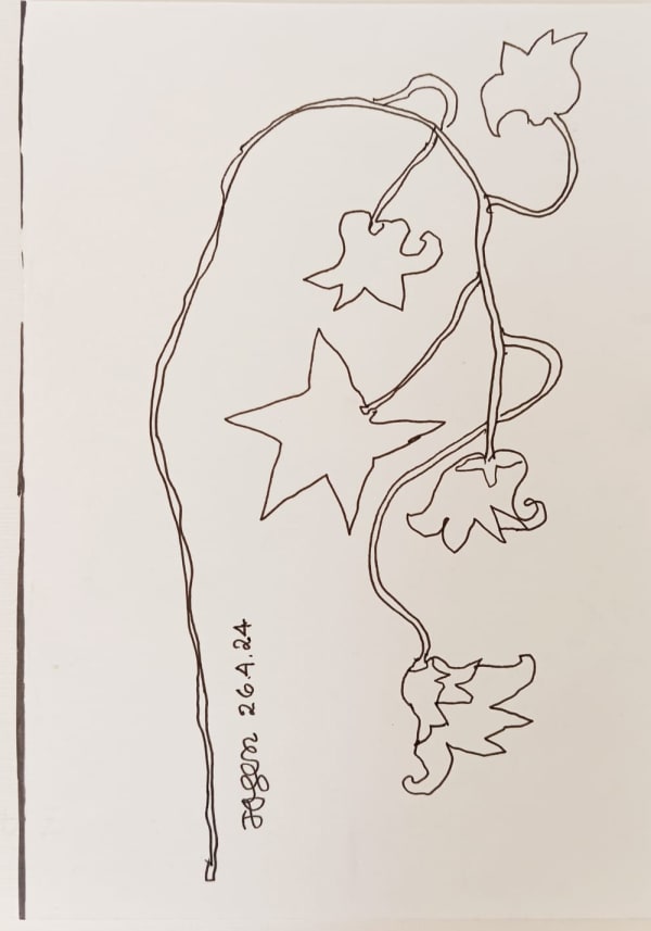 Jogen Chowdhury, Untitled, 2024