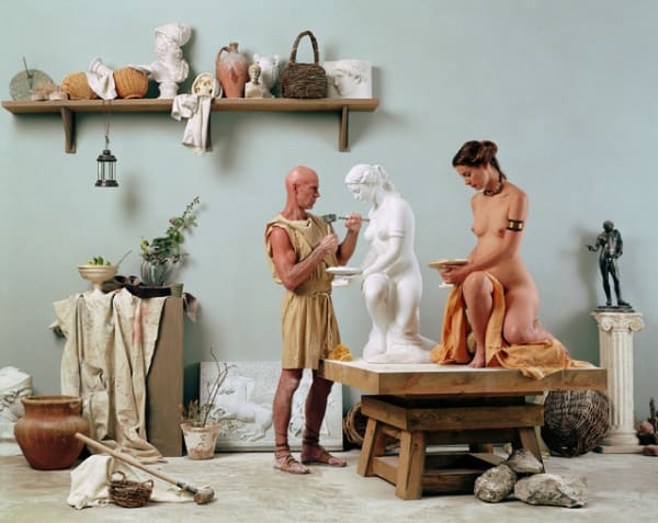 Eleanor Antin Artist's Studio (from "The Last Days of Pompeii"), 2001
