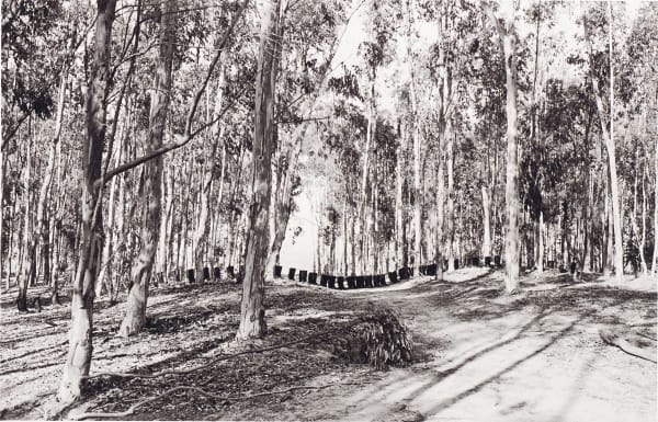 Eleanor Antin 100 Boots Cross Country, 1971