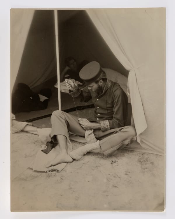 Eleanor Antin A Solider's Work is Never Done! (from The Angel of Mercy: My Tour of Duty in the Crimea), 1977