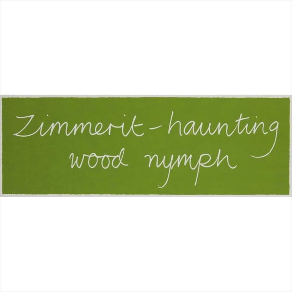 Zimmerit - haunting wood nymph