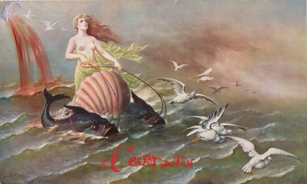 Salvador Dalí, L'Esprit du vin (pour Les Vins de Gala) (The Spirit of Wine [for The Wines of Gala]), 1976-77 'circa'