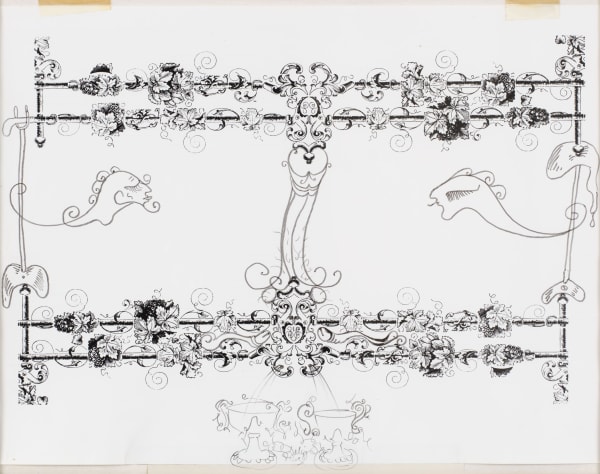 Salvador Dalí, Guirlande (pour Les Vins de Gala) (Garland [for The Wines of Gala]), 1976-77 'circa'