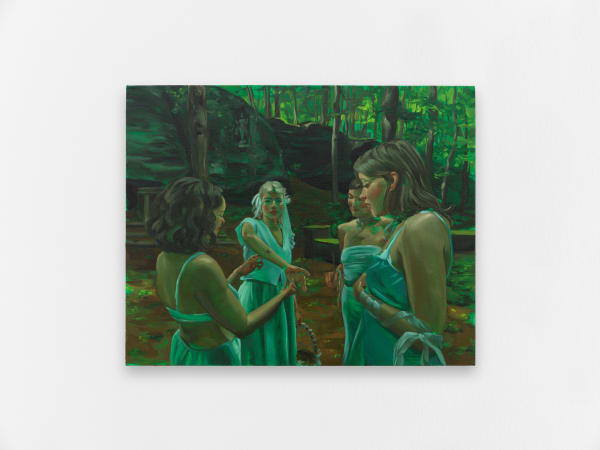 Emily Coan, Our Lady (Green), 2025