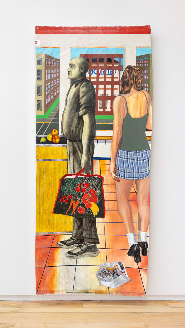 Erick Alejandro Hernández, Waiting for the fall of a raised foot, 2025