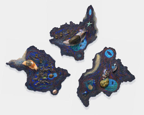 Ye Zhu, Triptych, 2025