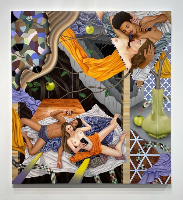 Christian Ruiz Berman, The greener the apples, the farther they fall from grace, 2022