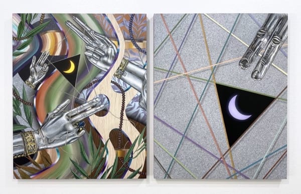 Christian Ruiz Berman, St. Valentine's return (moon cradle), 2023