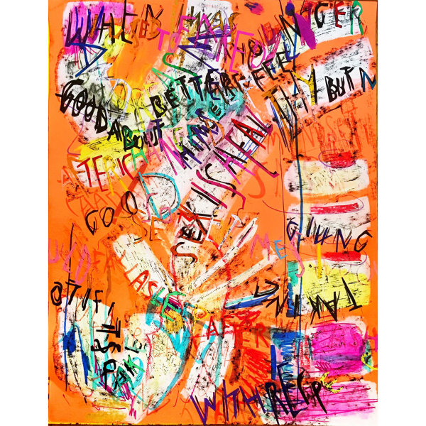 Despina Stokou, Wallflower (peach), 2018