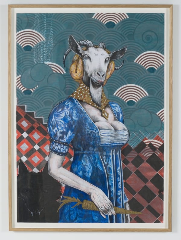 Diamantis Sotiropoulos, Blue rose, 2023