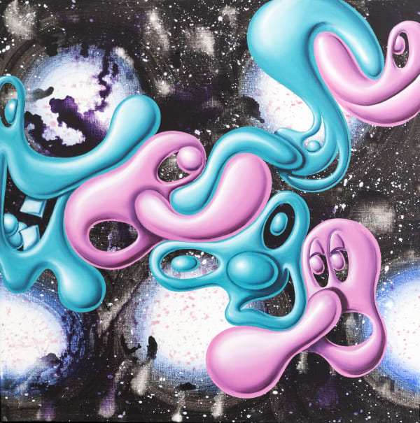 Kenny Scharf, KOZMOBZ, 2018