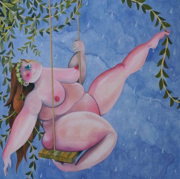 Chris Akordalitis, Swinging in the rain, 2022