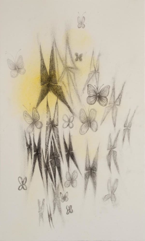 Aurel Schmidt, Night Music 4 (yellow), 2017