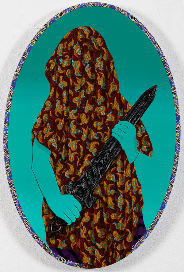 Amir H. Fallah, Giant Slayer (Sword), 2021