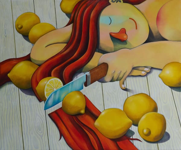 Chris Akordalitis, Sharp knife, 2024