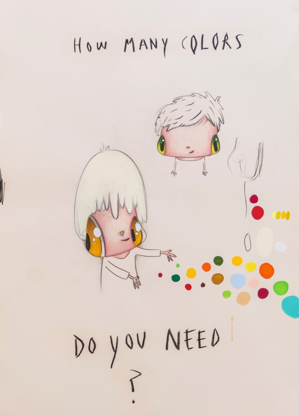 Javier Calleja, How many colors do you need?, 2019