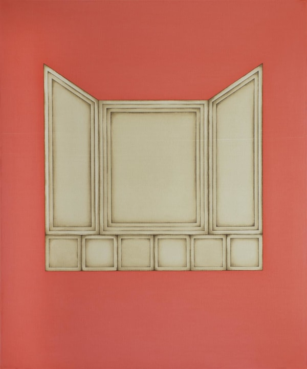 Selma Parlour, Metapainting (figure/ground 4), 2014