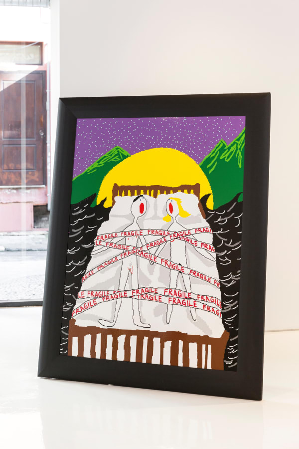 Maja Djordjevic, Fragile together, always and forever, 2022