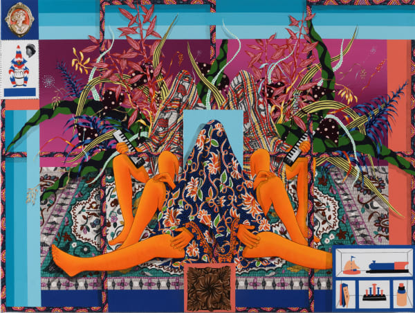 Amir H. Fallah, True Identity, 2019