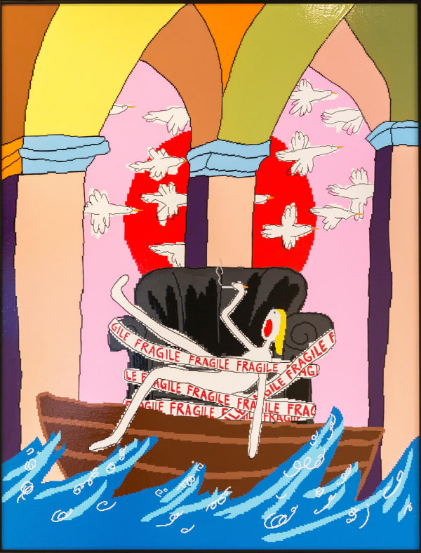 Maja Djordjevic, We have no more desires, and now we are sailing to infinity, 2022