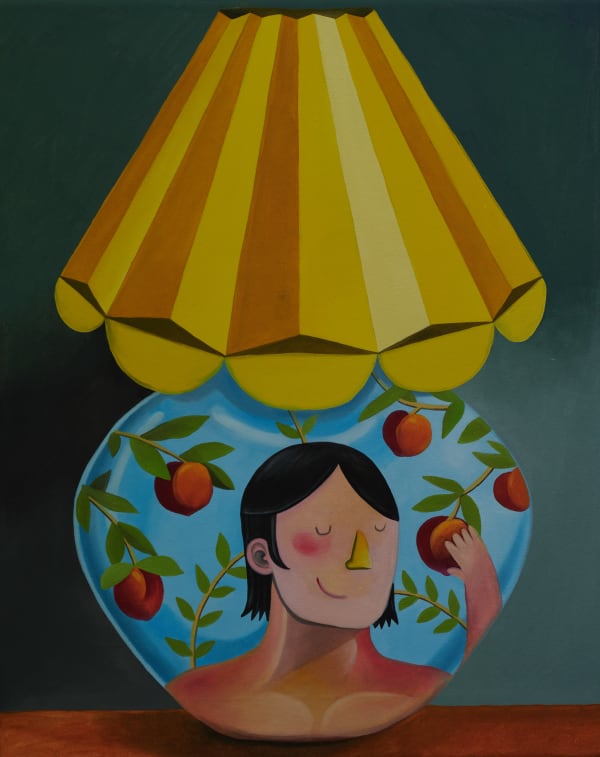Chris Akordalitis, Night lamp I, 2022