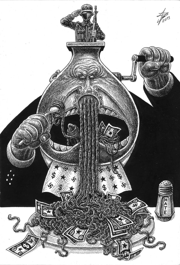 Aleksandar Todorovic, Meat grinder, 2013