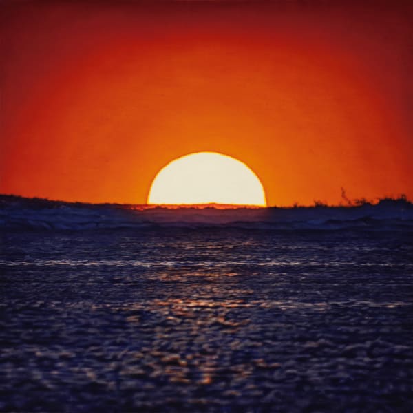 Damian Loeb, Big Sun Sets (Ala Moana), 2014