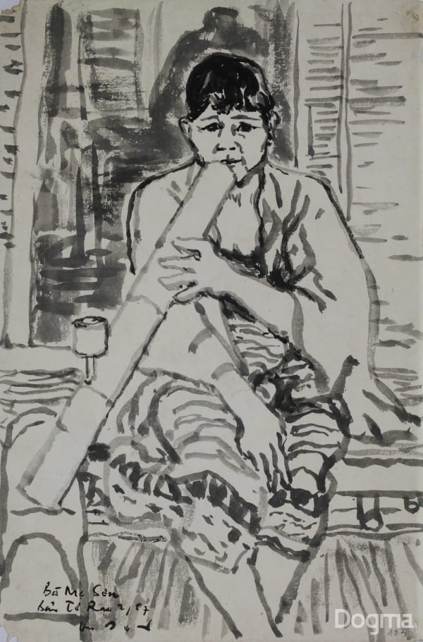 Quang Thọ, Untitled artwork, 1967