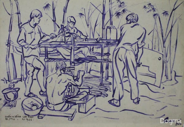 Trương Hiếu, Untitled artwork, 1973