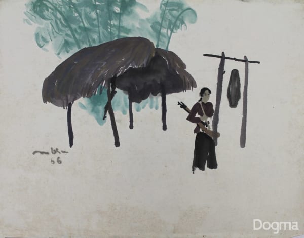 Nguyen Thu, Untitled artwork, 1966