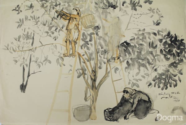Nguyen Thu, Untitled artwork, 1959