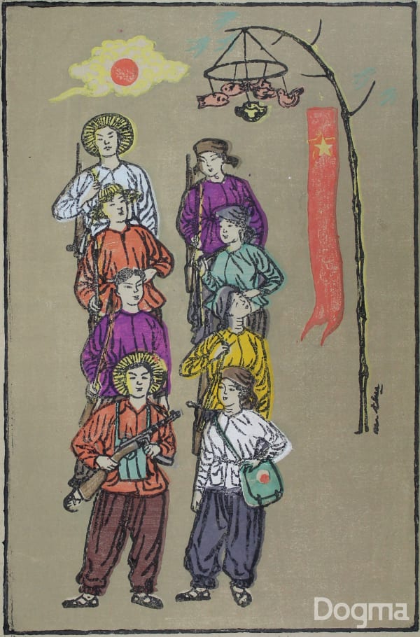 Nguyen Thu, Dân quân