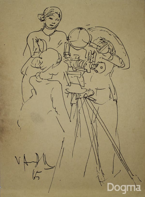 Văn Đa, Untitled artwork, 1965