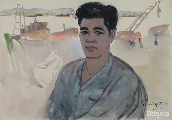 Nguyen Thu, Untitled artwork, 1966