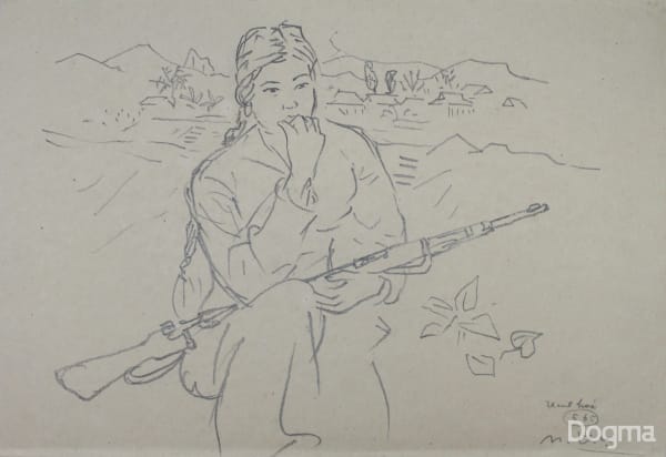 Nguyen Thu, Untitled artwork, 1965