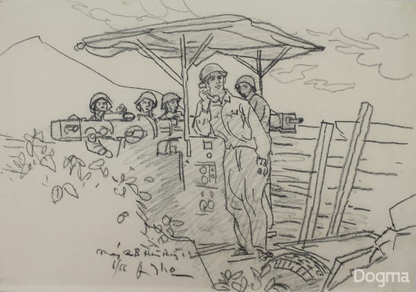 Quang Thọ, Untitled artwork, 1966