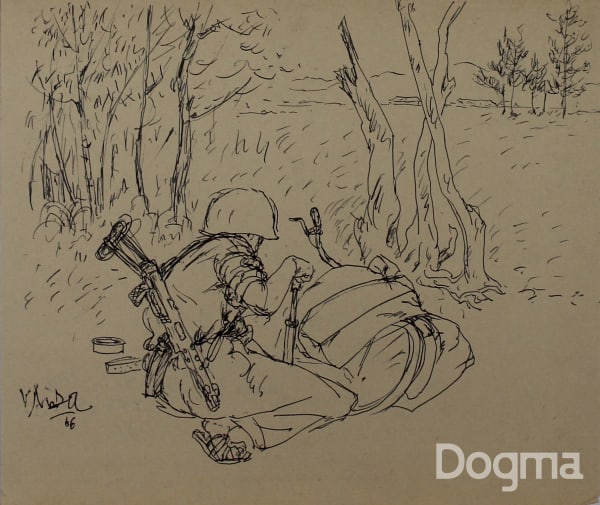 Văn Đa, Untitled artwork, 1966