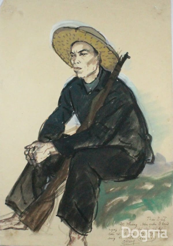 Vũ Giáng Hương, Untitled artwork, 1967