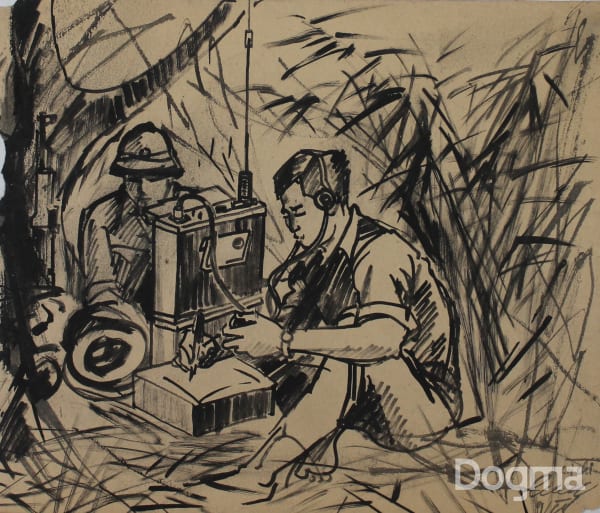 Trương Hiếu, Untitled artwork, 1968