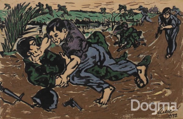 Trương Hiếu, Untitled artwork, 1972