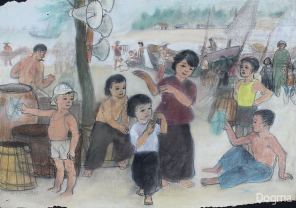 Nguyen Thu, Untitled artwork, 1961