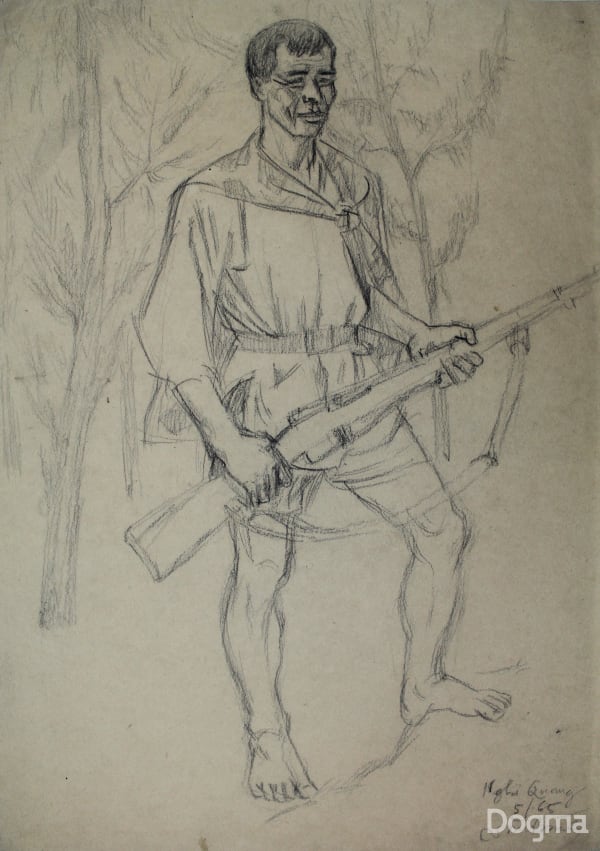 Nguyen Van Binh, Untitled artwork, 1965