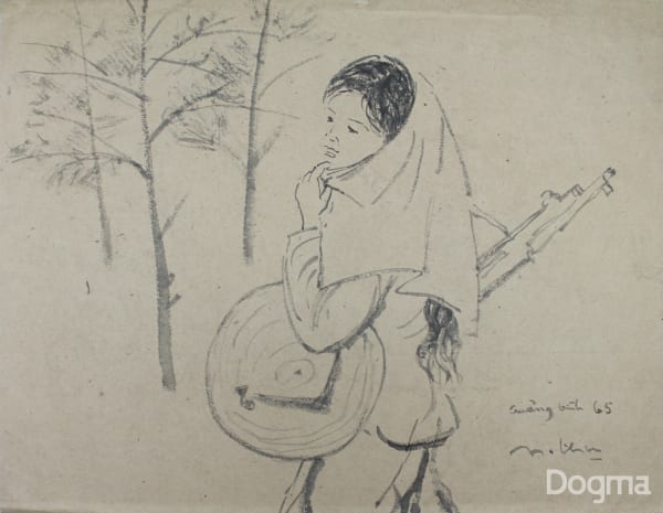 Nguyen Thu, Untitled artwork, 1965